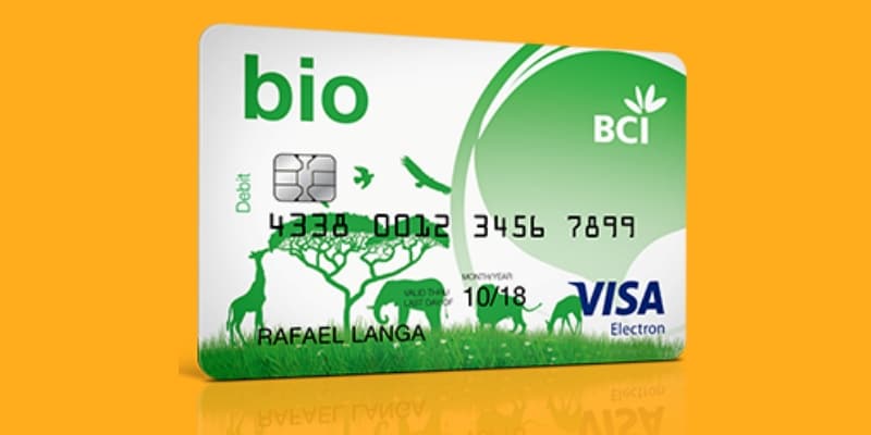 Cartão Bio da BCI